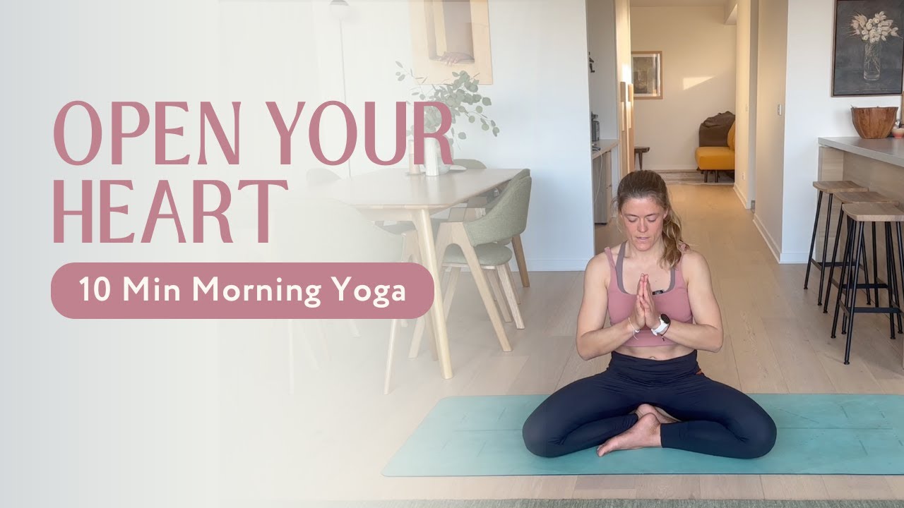 Flow from the Heart | 10-Min Backbend Yoga Sequence for Energy & Openness