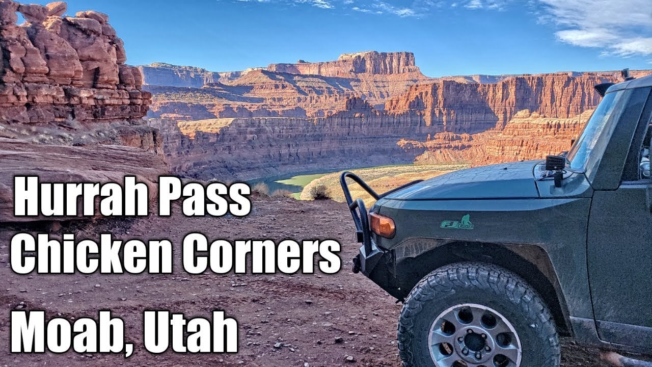 Hurrah Pass and Chicken Corners Trail - MOAB UTAH OFFROAD