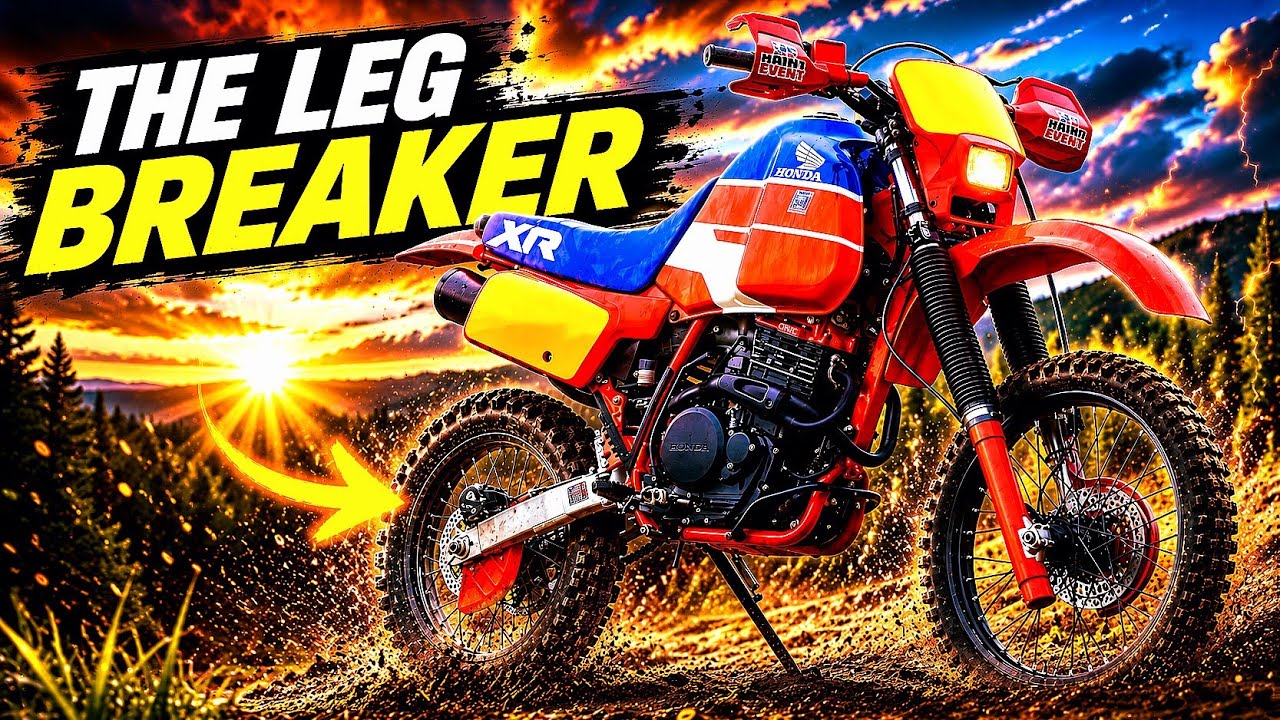 МОТОЦИКЛ, СОЗДАННЫЙ ДЛЯ МУЖЧИН | Honda XR 600