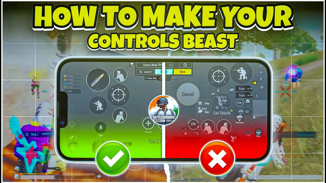 How to Make The Best BGMI 4 & 5 Finger Claw Controls | BGMI Tips & Tricks 2025.