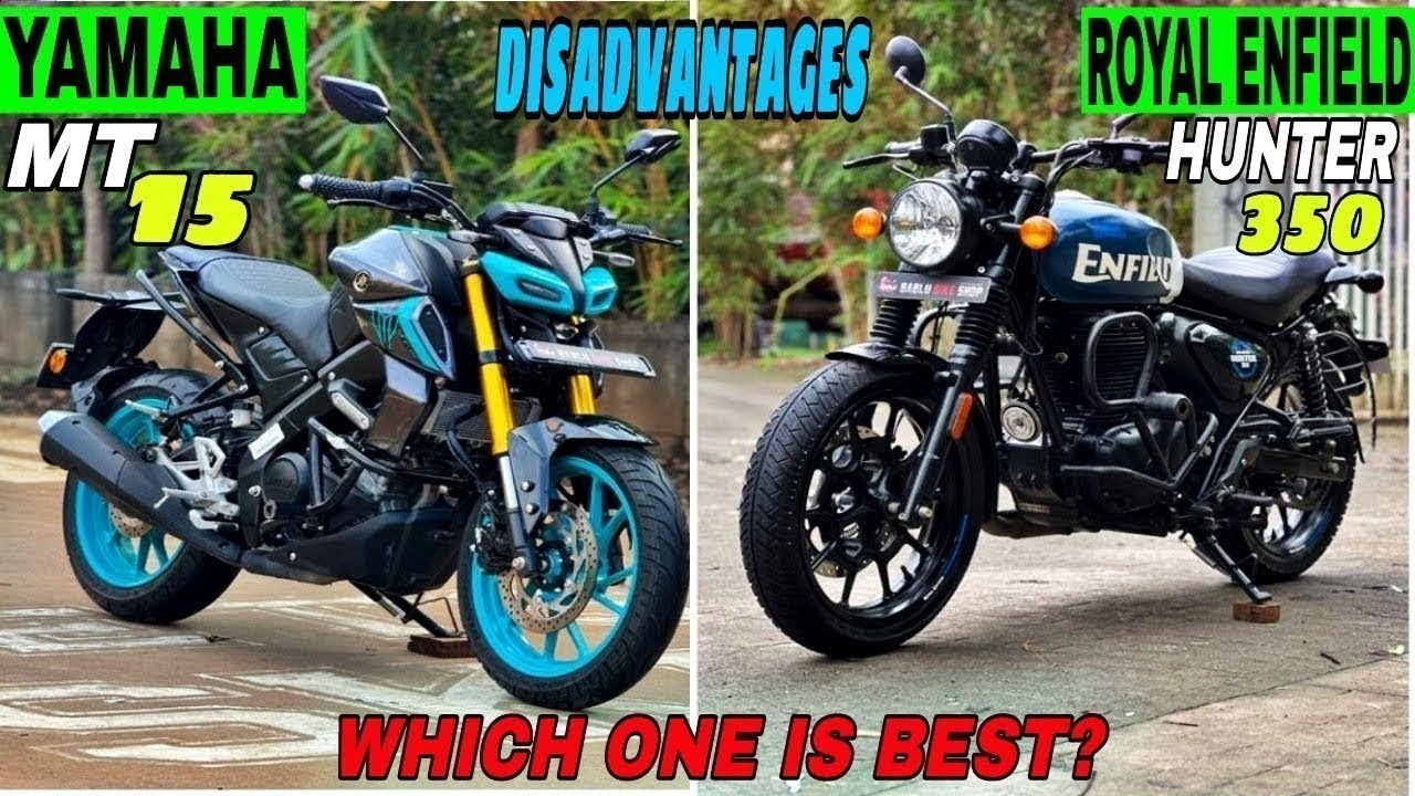 Hunter 350 vs mt-15 top 5 Disadvantages🔥|Review @Kashishrai1 
