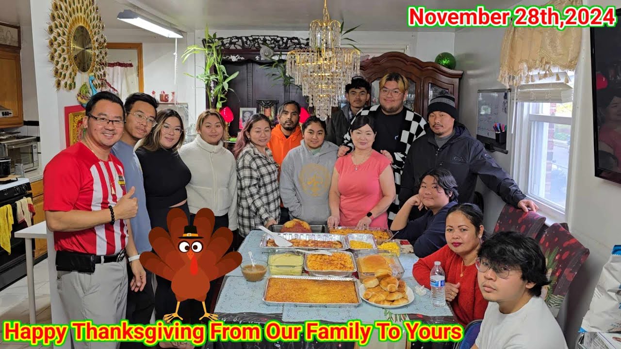 Family Gathering for Yao Hon on Thanksgiving day 11.28.24