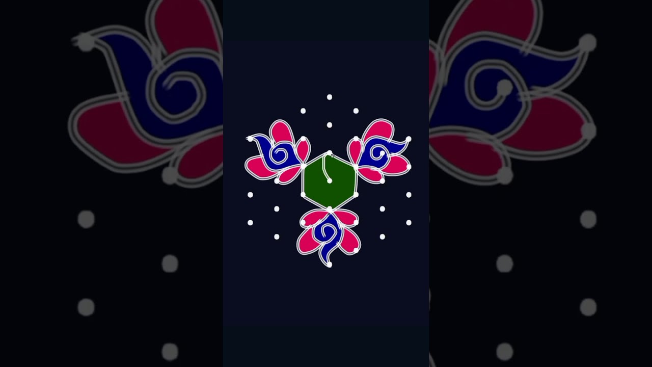 Masi Madham Special Vilakkukolam🌺 Friday Rangoli 🌷Traditional Rangoli #dialyrangoli #trending #viral