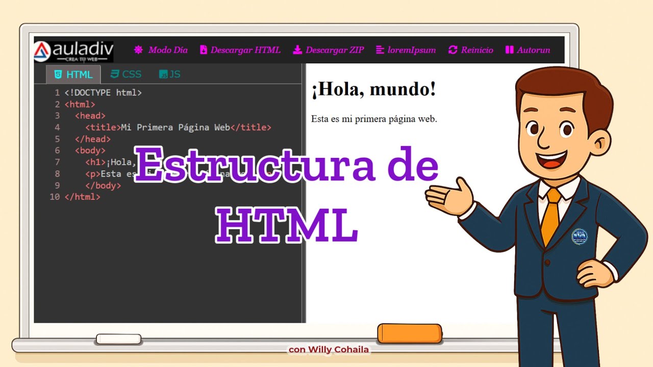 TEO | Estructura del HTML (Programación web)
