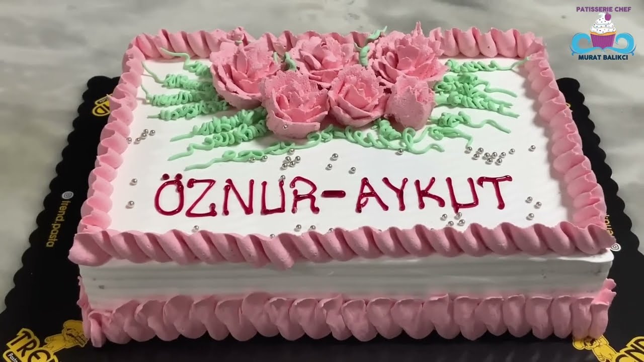 30 KİŞİLİK YAŞ PASTA YAPILIŞI - ŞEF MURAT BALIKÇI