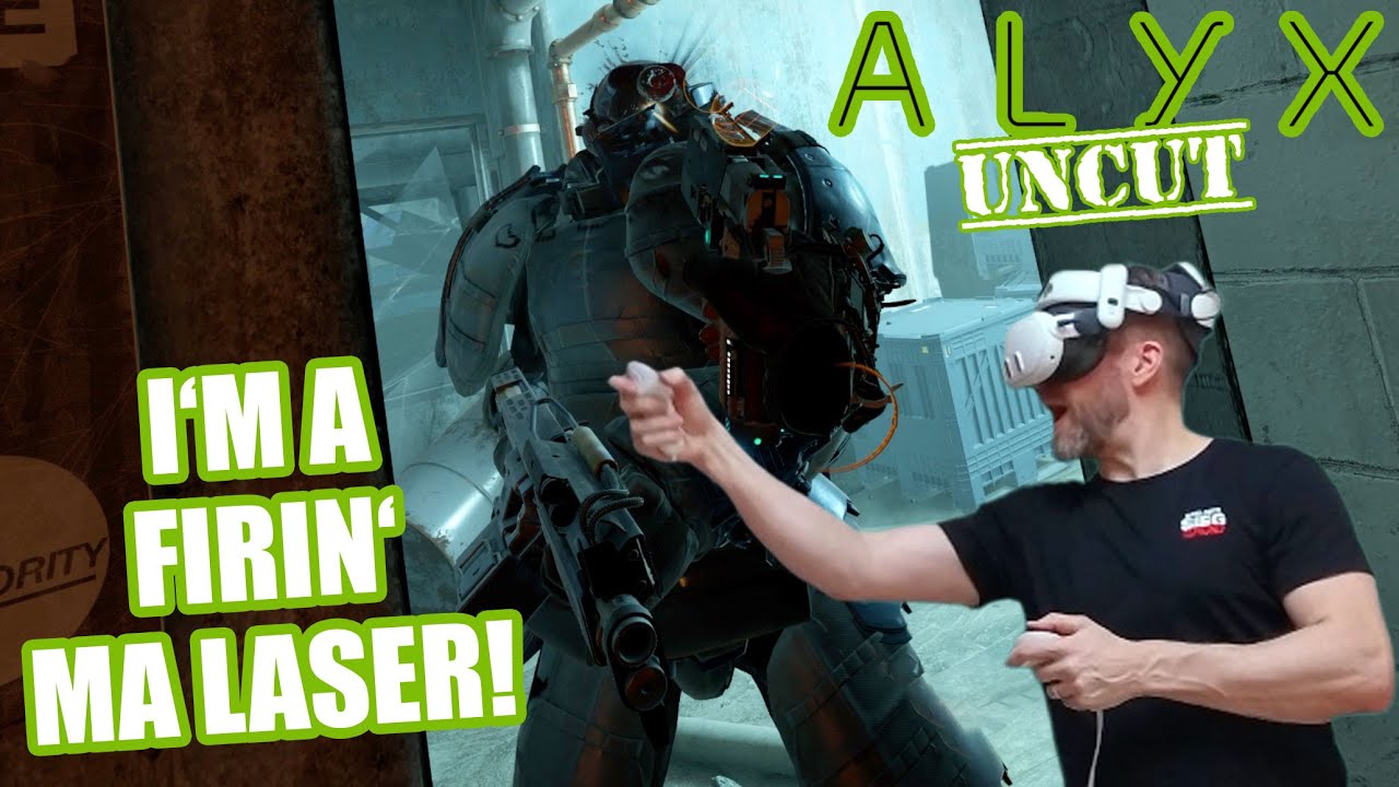 I'm a firin' ma LASER! Half-Life Alyx #3 - Stream vom 14.04.2025