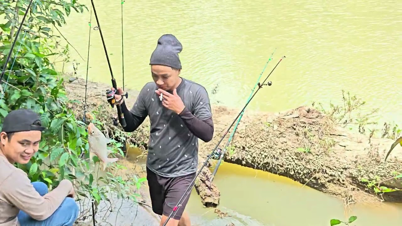 MEMANCING IKAN DI SUNGAI UNTUK TAHUN 2026 HASILNYA BOLEH TAHAN......