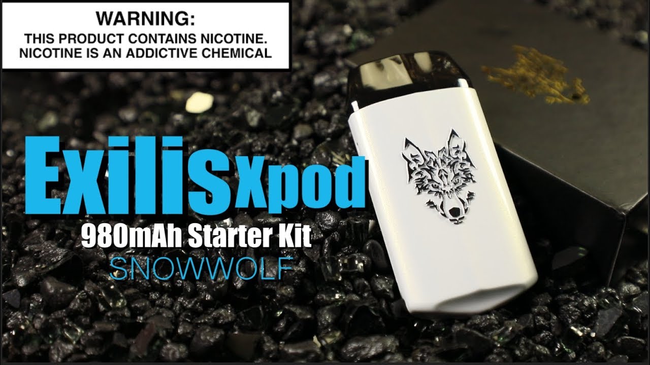 Snowwolf Exilis Xpod Mod 980mAh ~Vape Pod System Review~