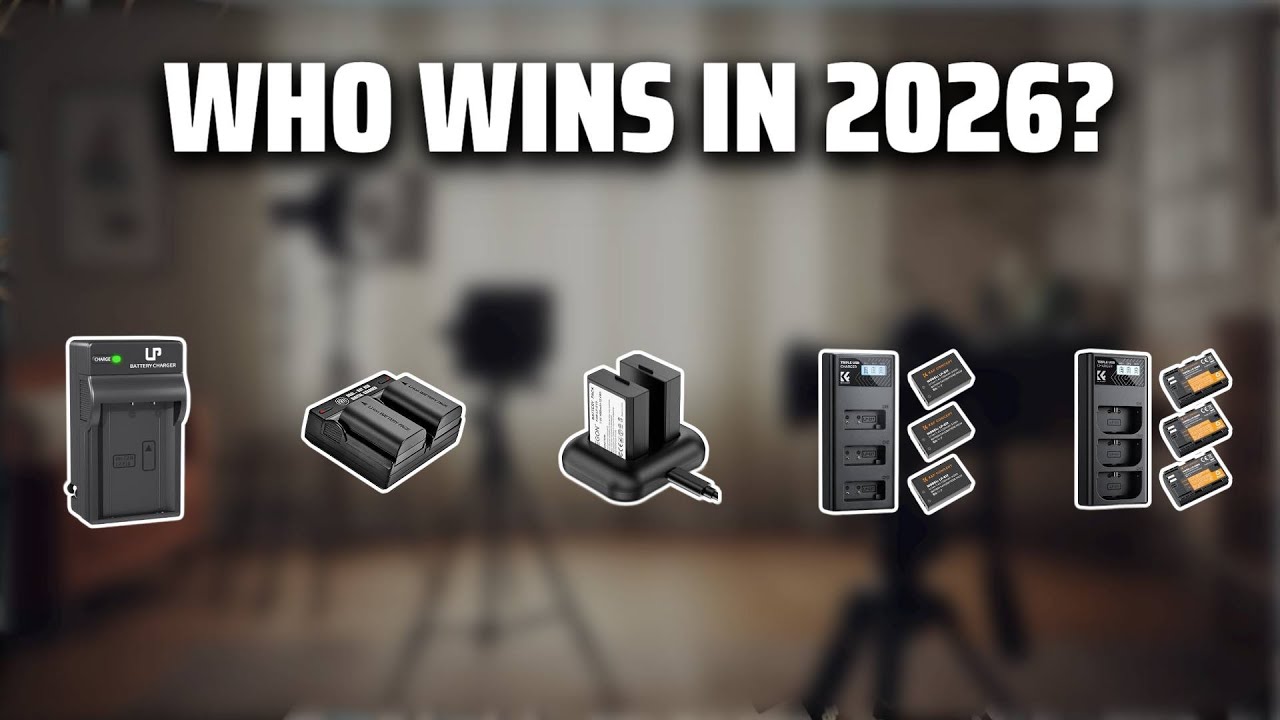 The Top 5 Best Canon Battery Charger in 2026 - Must Watch Before Buying!