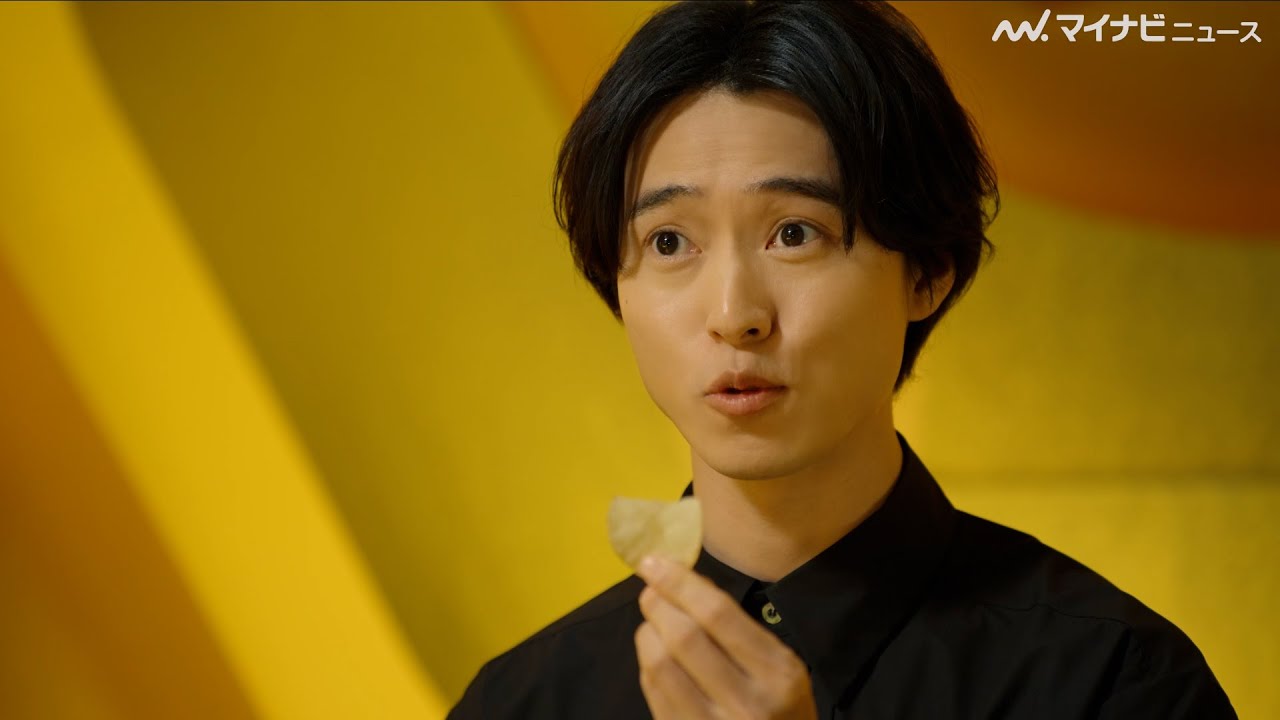 山崎賢人、純粋すぎる質問に“芋神さま”も困惑！愛らしい表情にも注目！「湖池屋プライドポテト GOLD STYLE　食塩不使用」新CM＆メイキング映像公開