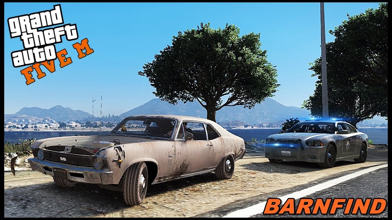 Убегая от полиции в сарае, найдите NOVA SS — ролевая игра GTA 5 — эпизод 3 — моды GTA