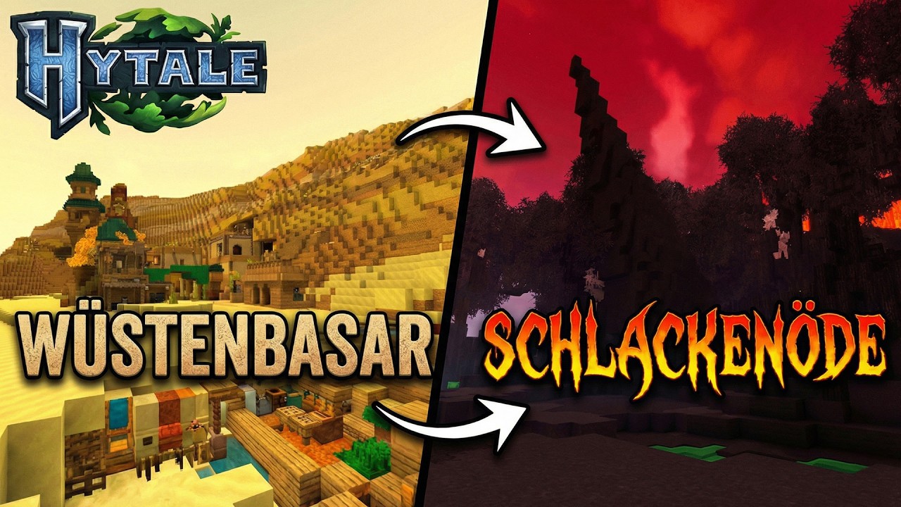 HYTALE #28 ⛏ Vom Basar zur Schlackenöde ★ Let's Play #Hytale [Deutsch/2k]