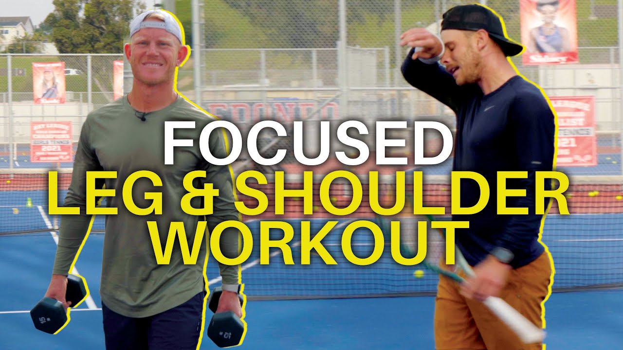 Serve Endurance & Strength: Tennis Training with Andrew & Karue Sell | Fit4Tennis