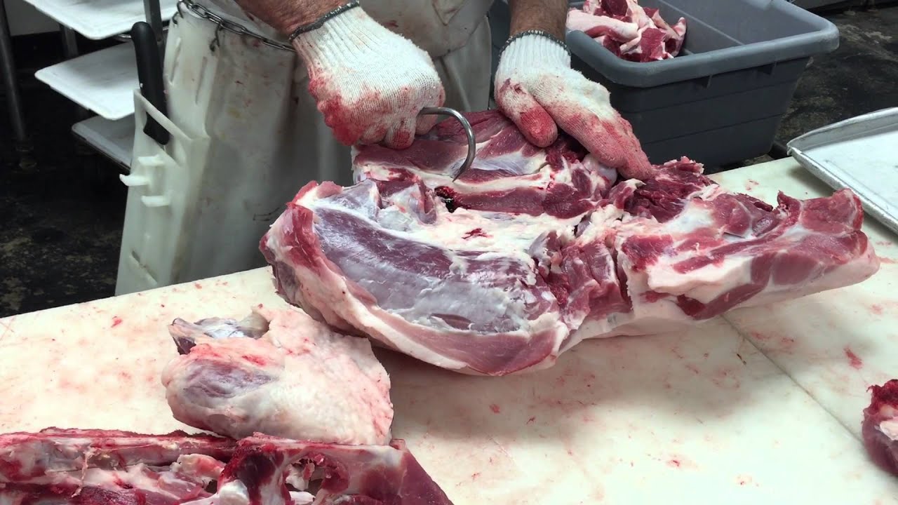 Pork Leg Butchery