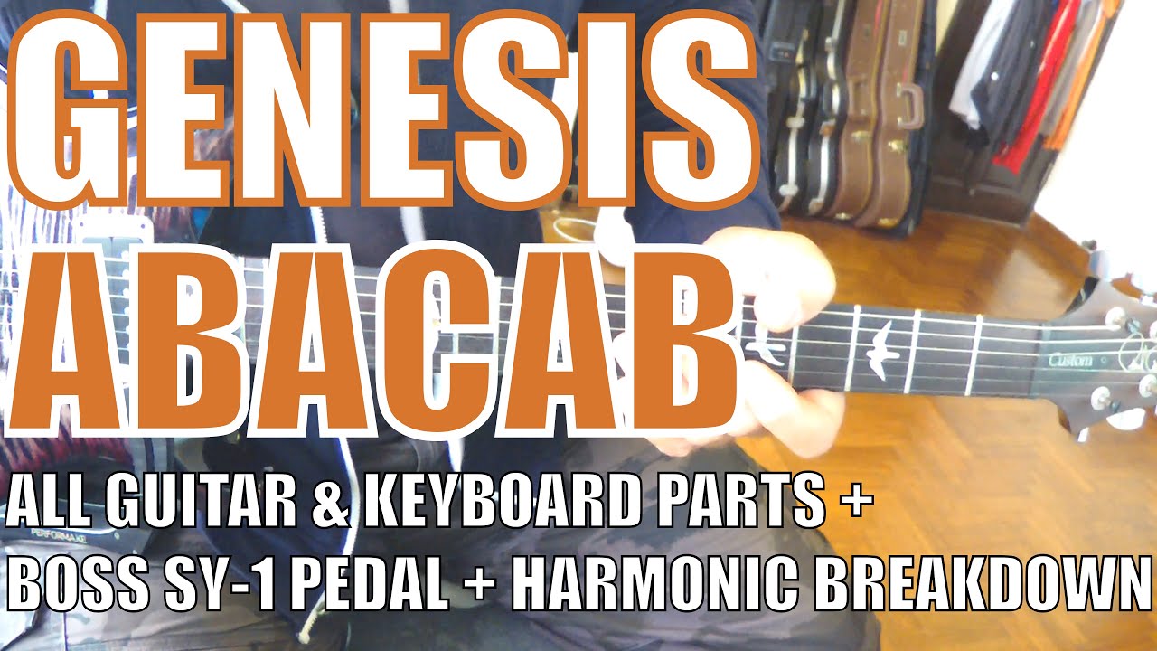 Genesis - Abacab - Guitar Tutorial