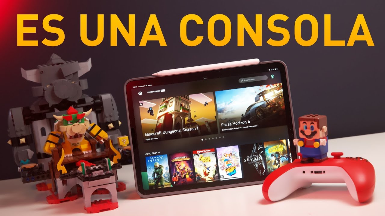 CONVIERTE tu IPAD en una GRAN CONSOLA de juegos