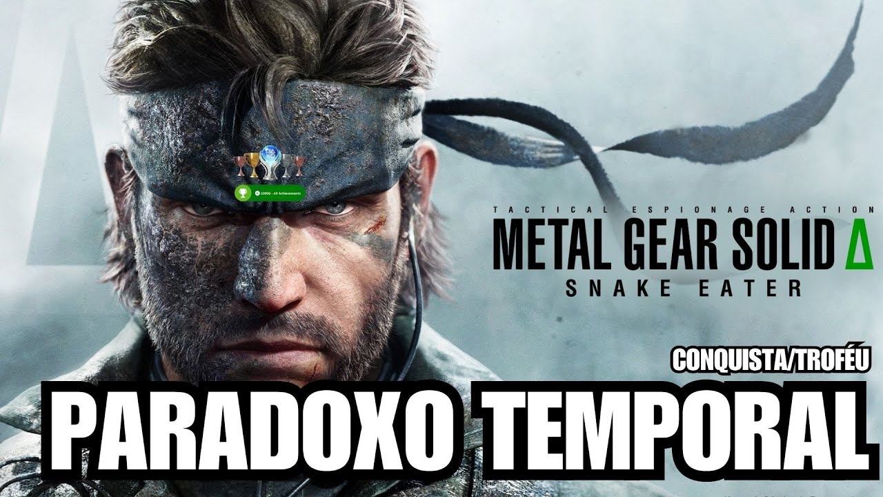 METAL GEAR SOLID DELTA SNAKE EATER | PARADOXO TEMPORAL | CONQUISTA/TROFÉU | SEM COMENTÁRIOS 🏆