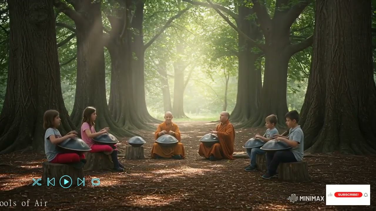 Journey Within With Handpan And 1111 Hz Tones For Deep Meditation And Restful Sleep