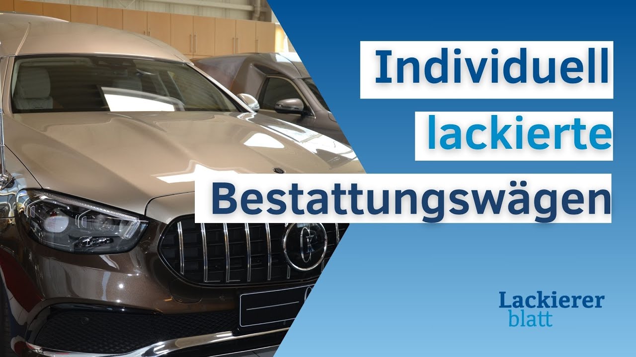 Individuell lackierte Bestattungswagen - Besuch bei Kuhlmann Cars in Heiden