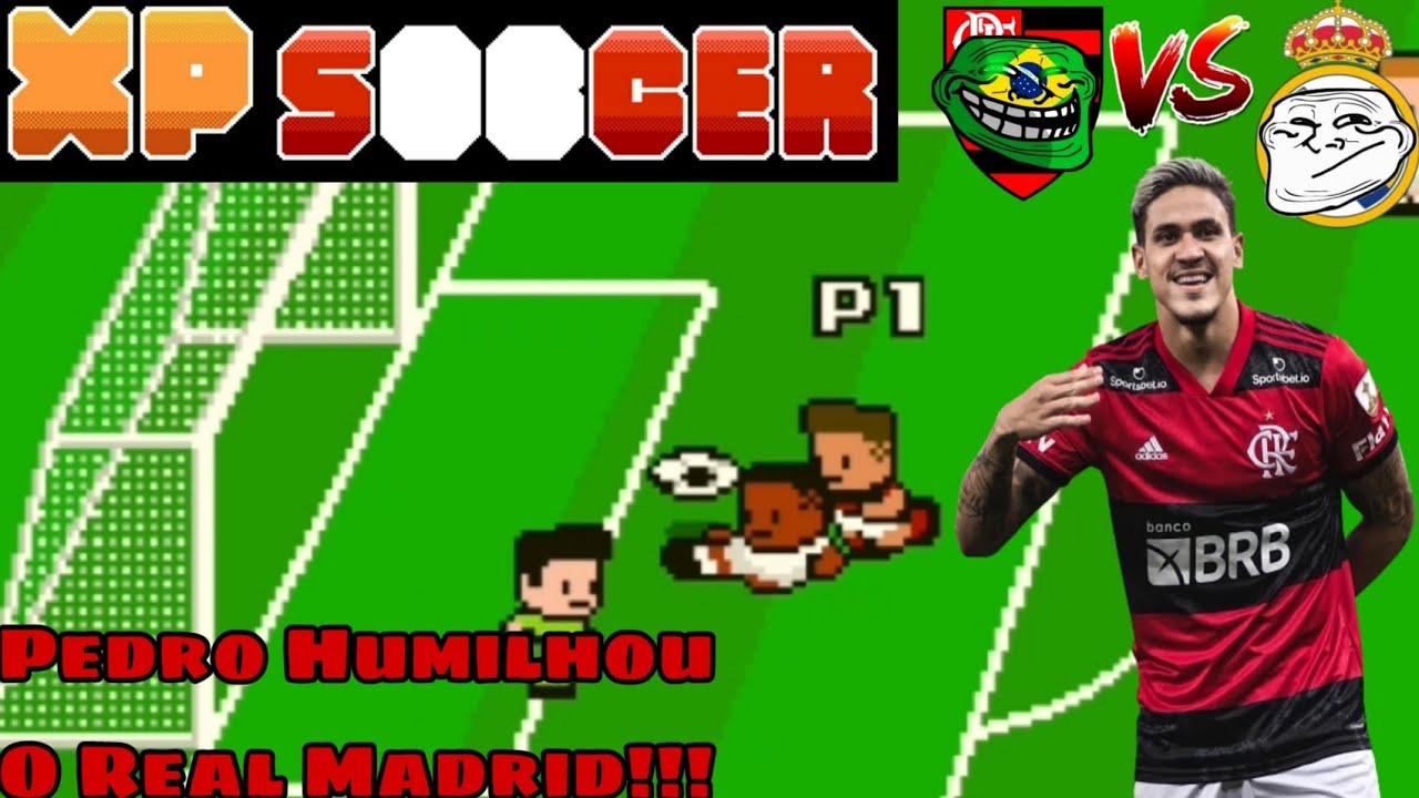 JOGANDO XP SOCCER - REAL MADRID X FLAMENGO