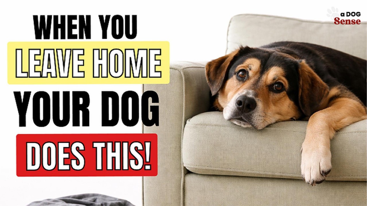 What Dogs Actually DO When You're NOT Home  | The Psychology Behind It