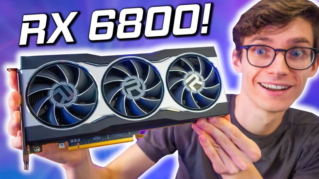 MY RX 6800 IS HERE!!! 🥰 - Unboxing vs RTX 3070 & Size Comparison (AMD Big Navi)