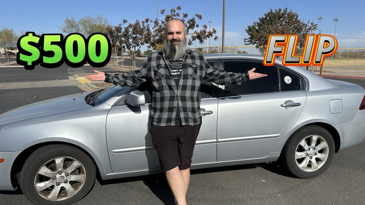 2006 Kia Optima 2.7L Timing Belt/Water Pump | Can I Flip This Car?