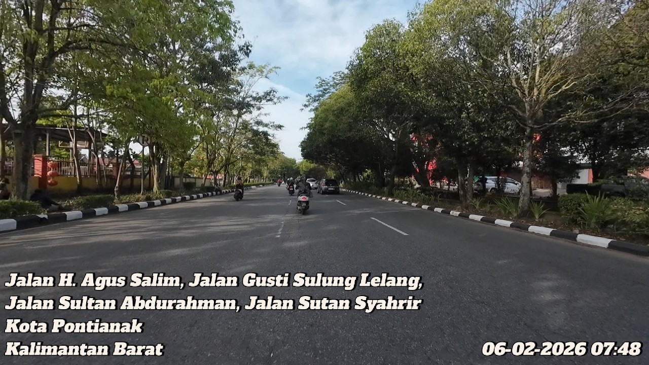 Morning Drive – H. Agus Salim to Sutan Syahrir, Pontianak, Kalbar | 06-02-2026 07.48