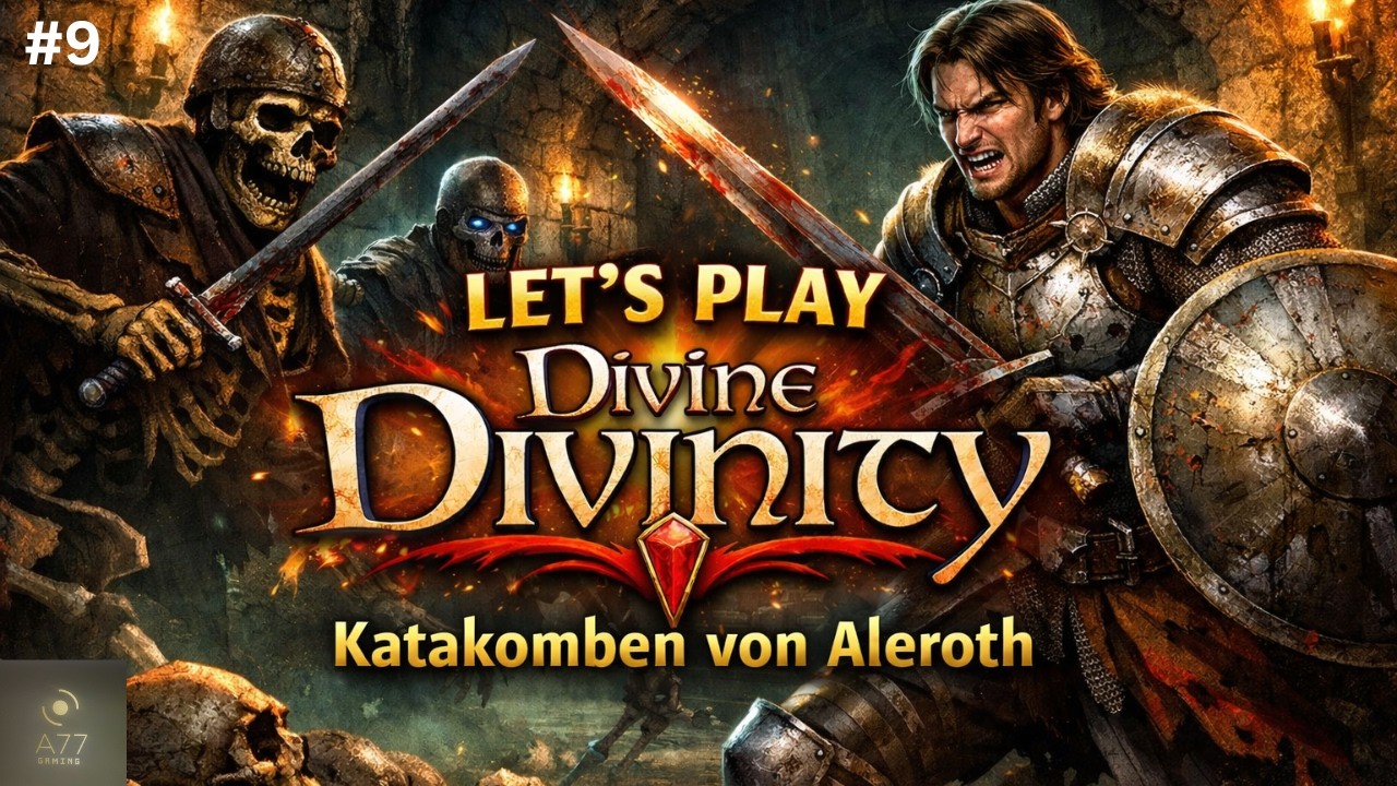 😱 In den Katakomben von Aleroth! Was lauert hier unten?! |Divine Divinity Let’s Play#9 #gaming #ps4