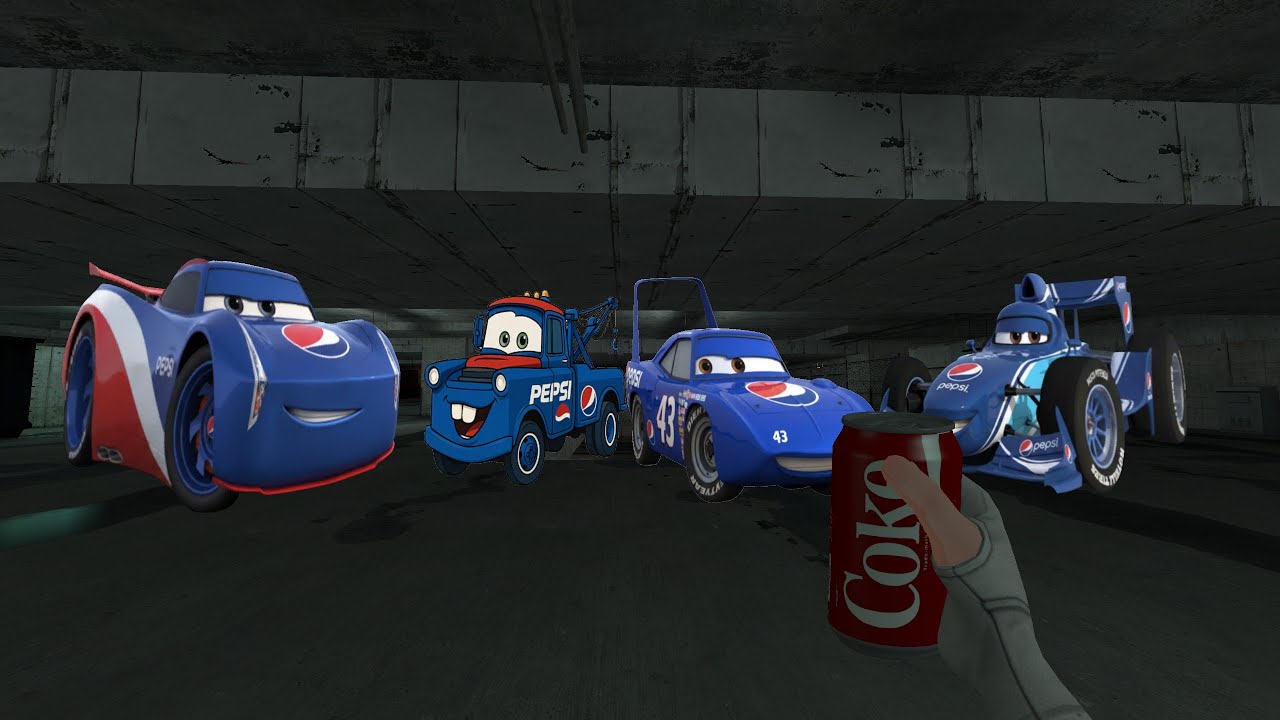 Mater Strom king and Francesco pepsi family Nextbots Gmod