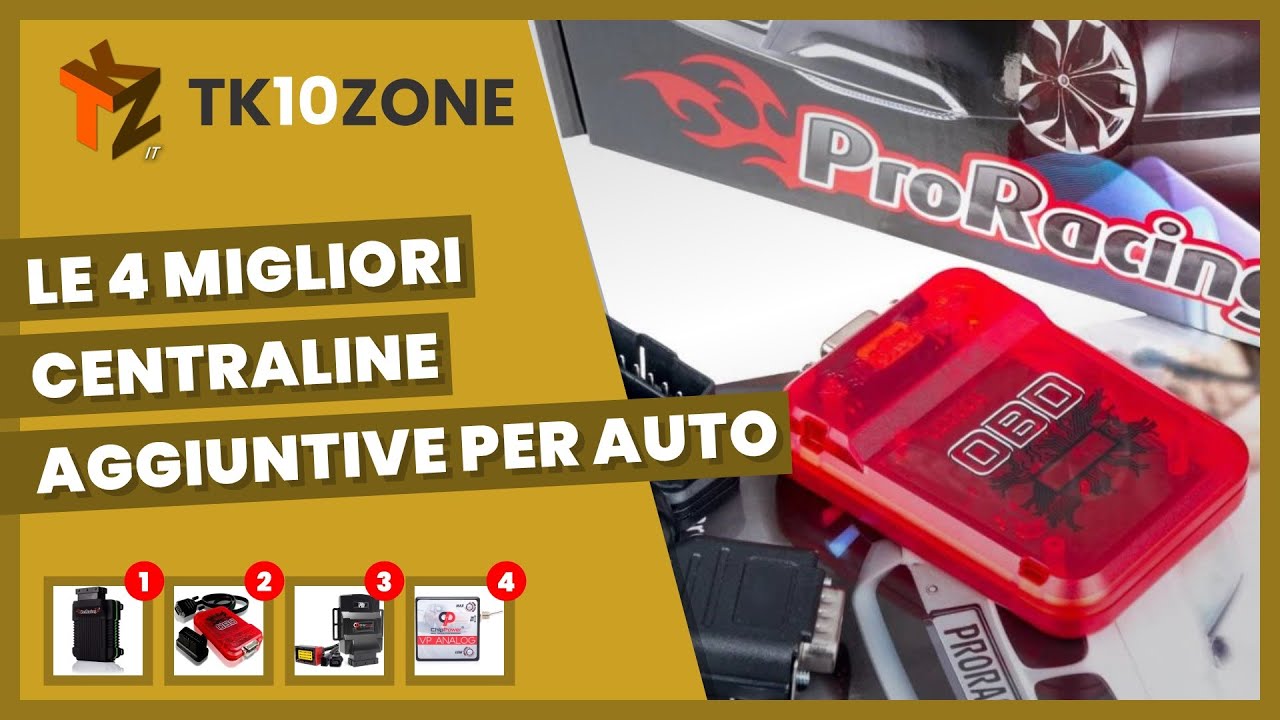Le 4 migliori centraline aggiuntive per auto