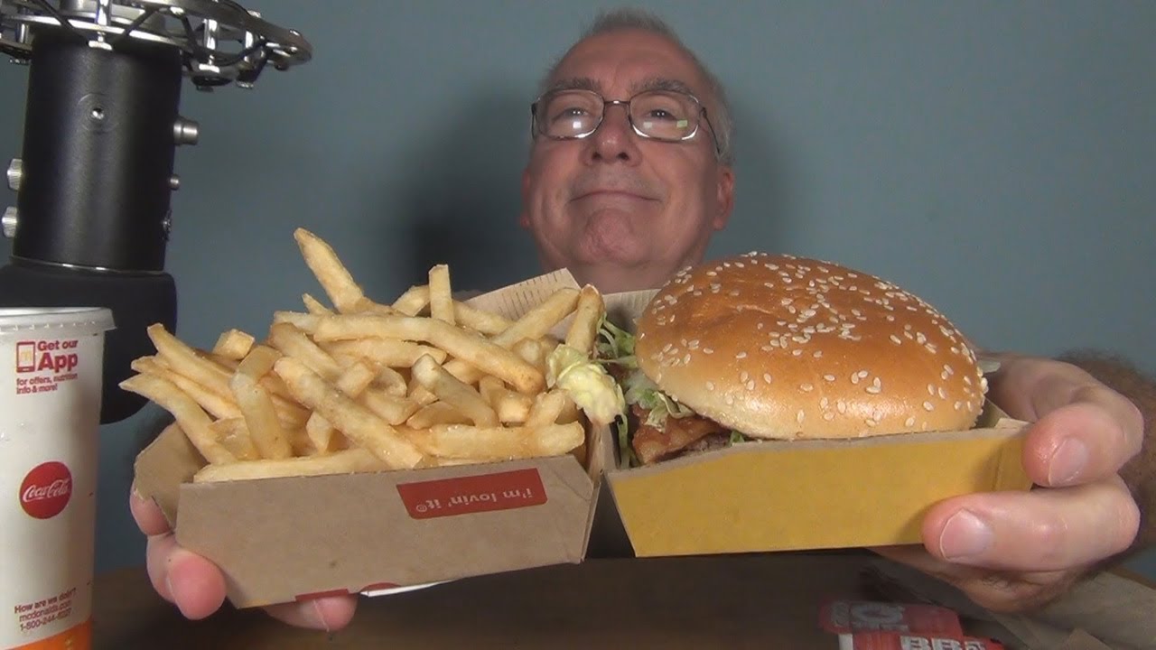 ASMR Eating McDonalds Travis Scott Meal