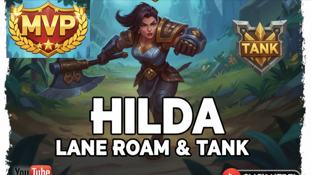 [MLBB] Hilda Tank Roam Gameplay | Protecting Team & Dominating Fights | Solo Ranked Match