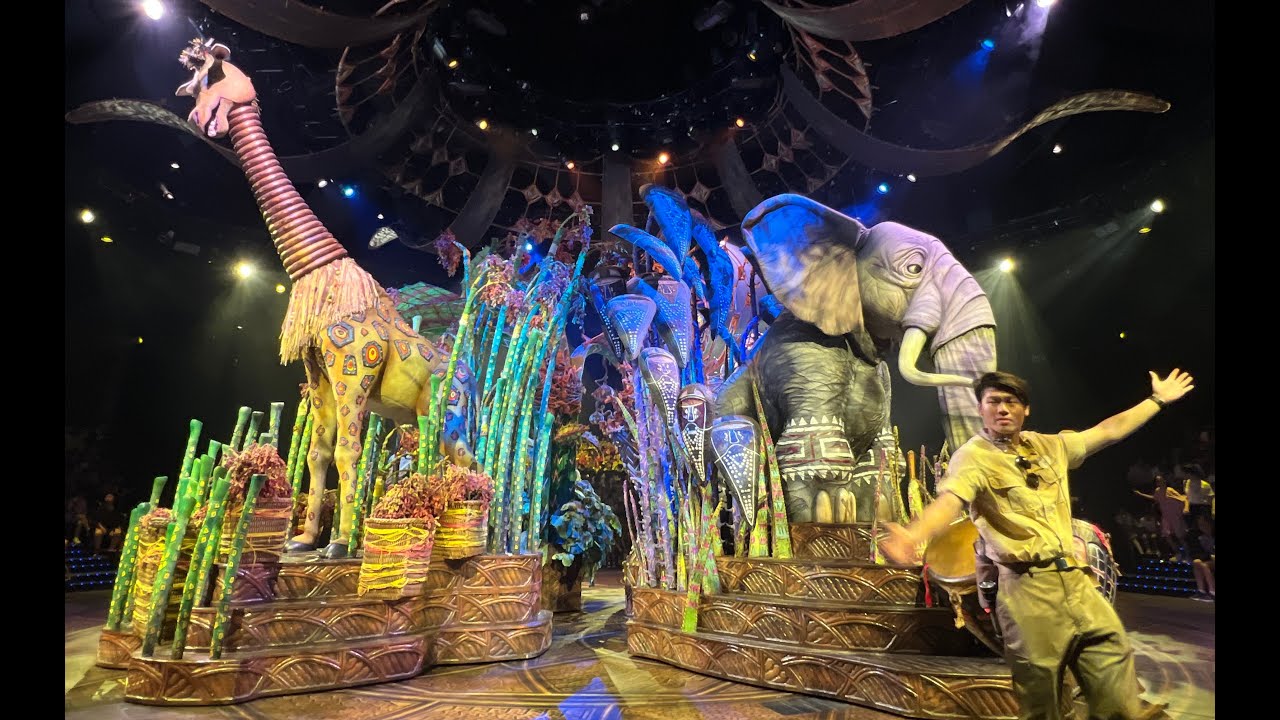 獅子王慶典 Festival of The Lion King 4K #disney #hongkongdisneyland #festivalofthelionking