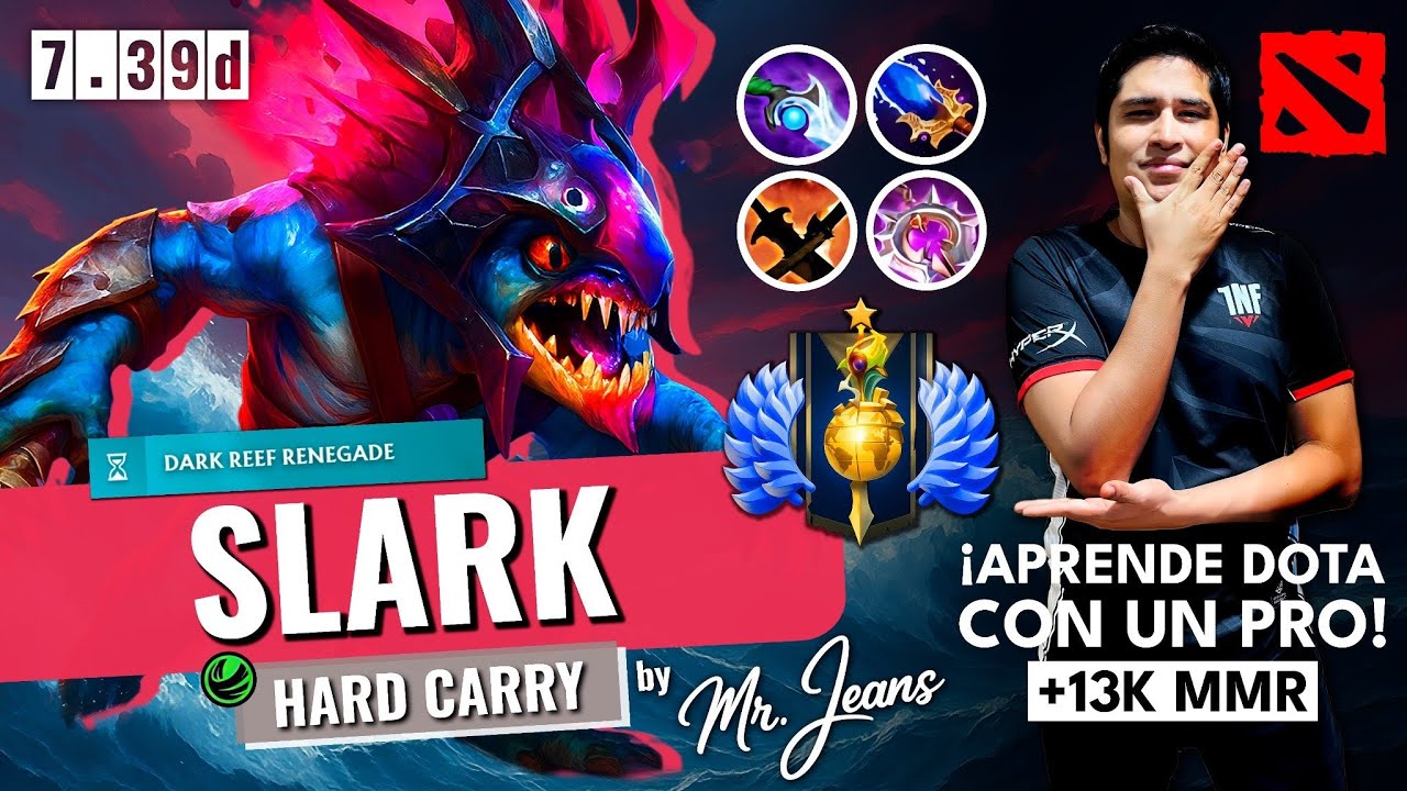 SLARK | TUVE EL PEOR COMIENZO Y EL JUEGO MÁS INTENSO HASTA AHORA 🔥 | GANAMOS CON MEGACREEPS 💀