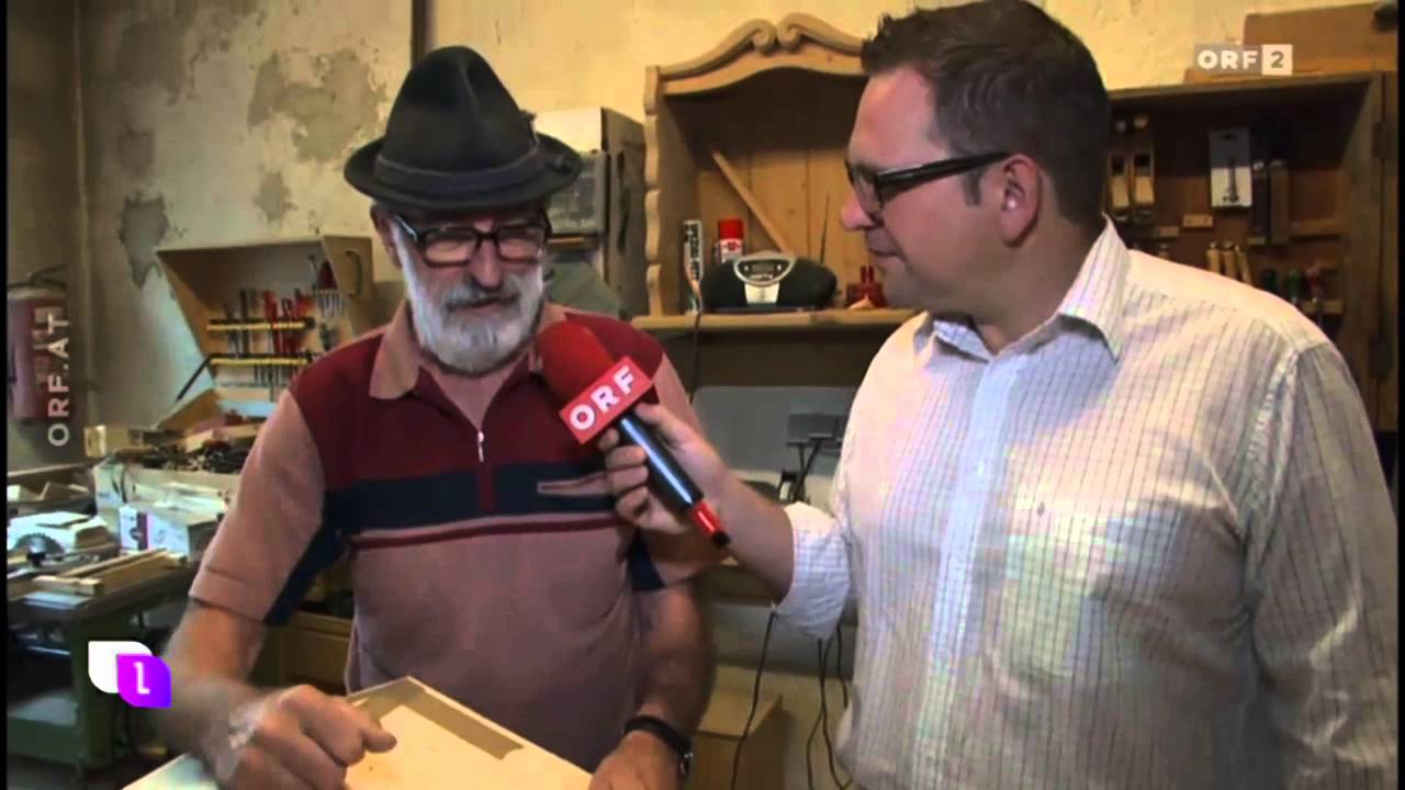 Original Grubert Vogelhaus. Vogelhäuser Hermann Grubert bei ORF2 heute leben