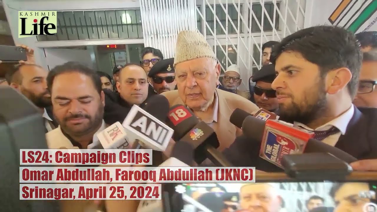 LS24: Campaign Clips | Omar Abdullah, Farooq Abdullah (JKNC) | Srinagar, April 25, 2024