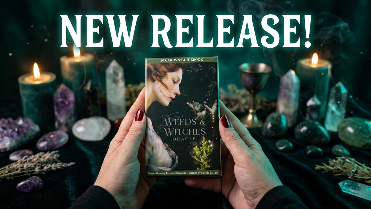 Распаковка колоды оракулов Weeds & Witches! 🌿🔮 Первый взгляд на новую колоду! 