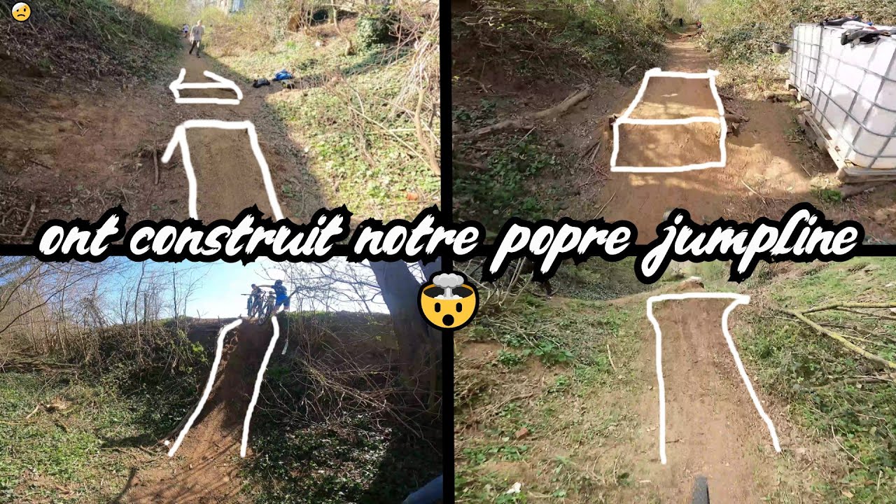 ON CONSTRUIT UN TERRAIN DE VTT🚲 EN UNE SEMAINE !!!🤯