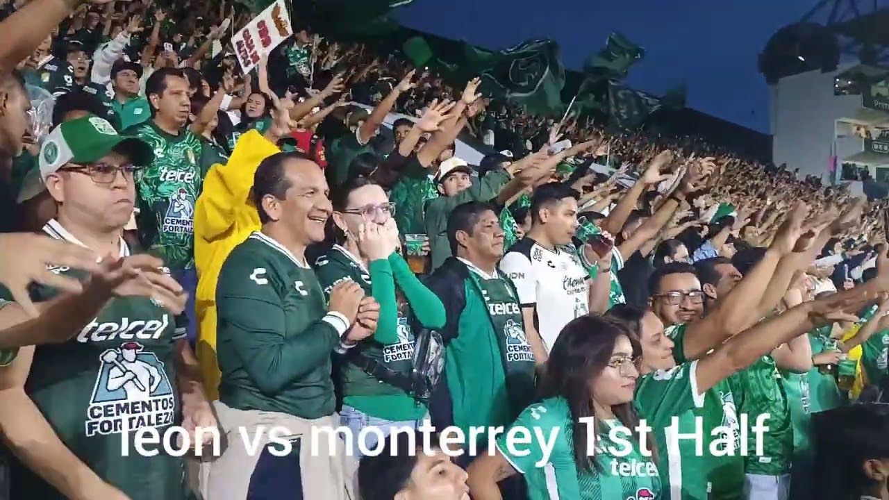 Le&oacute;n vs Monterrey 🔥 1er tiempo | &iexcl;Le&oacute;n toma la ventaja 1&ndash;0! ⚽🦁