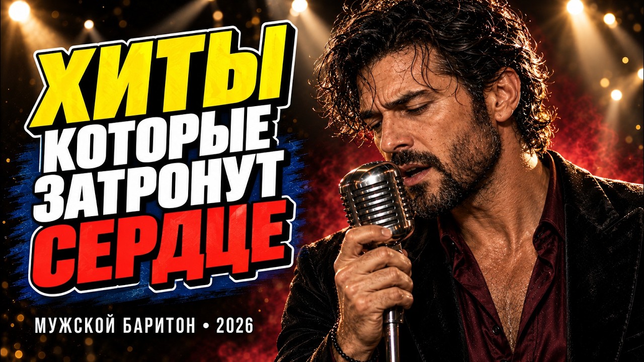 ❤️ ХИТЫ, КОТОРЫЕ ЗАТРОНУТ СЕРДЦЕ | Мужской Баритон &bull; Премьера 2026