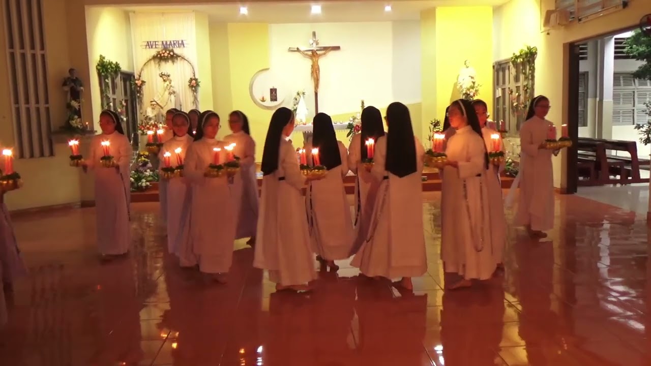 Nến Hồng  Dâng Mẹ