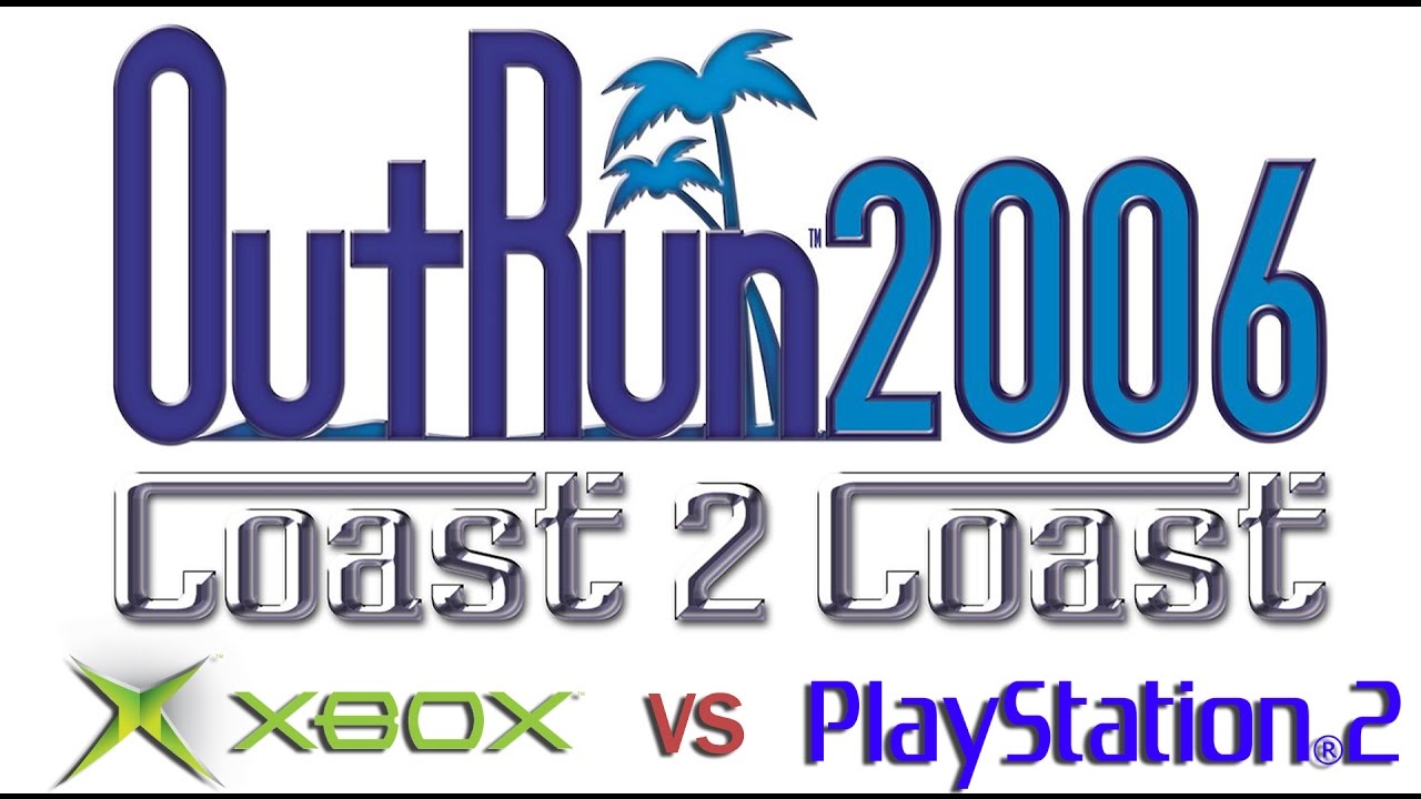 Outrun 2006 -- XBOX vs PS2 [Side by Side Comparison]