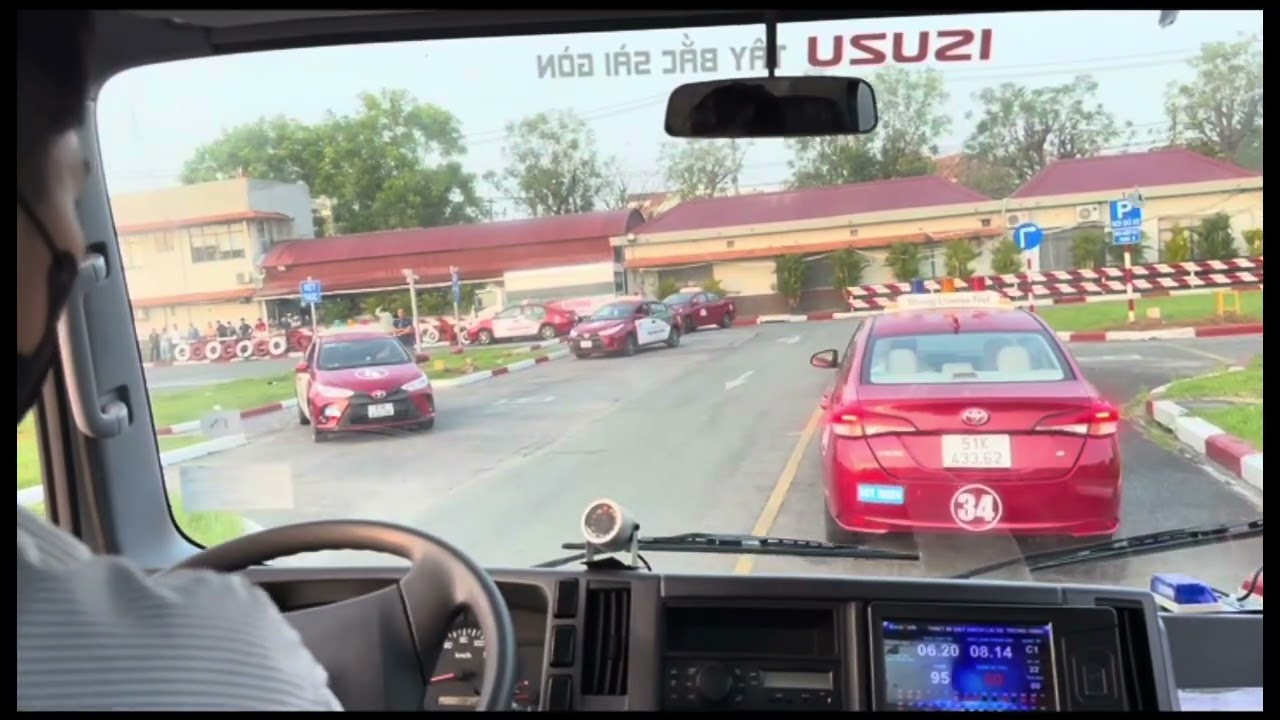 Full sa hình thiết bị C1 Sân Thành Công #driver #botuctaylai #họcláixeôtô #xh #sathachlaixe 