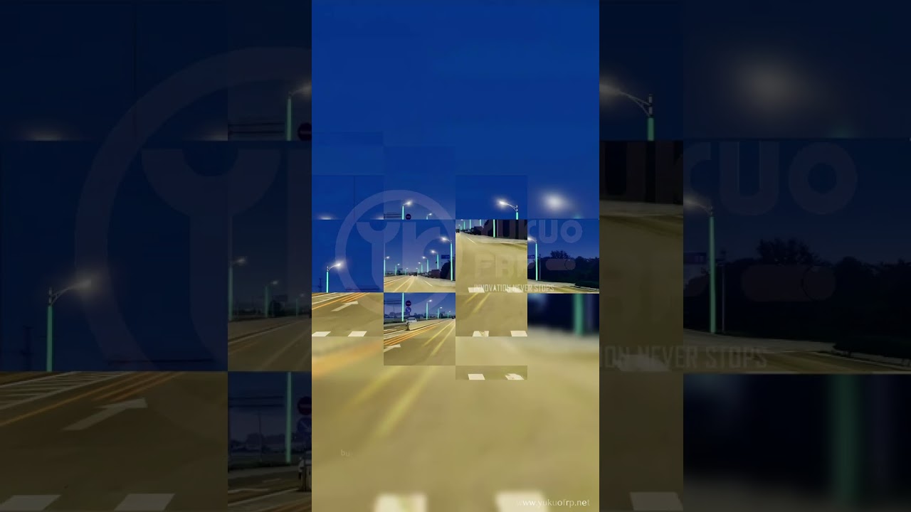 FRP Luminous Light Poles By YUKUO