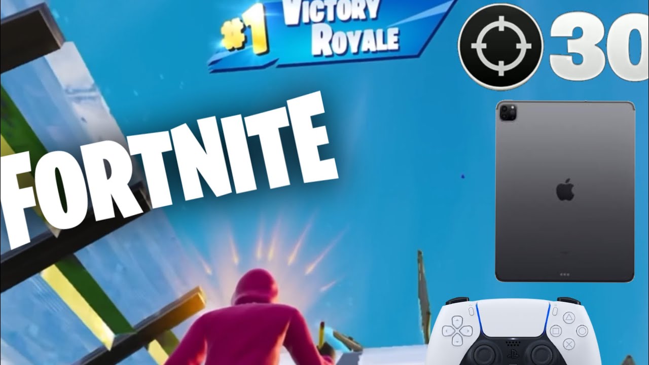 Fortnite reload match on iPad (10th gen) controller l gameplay l