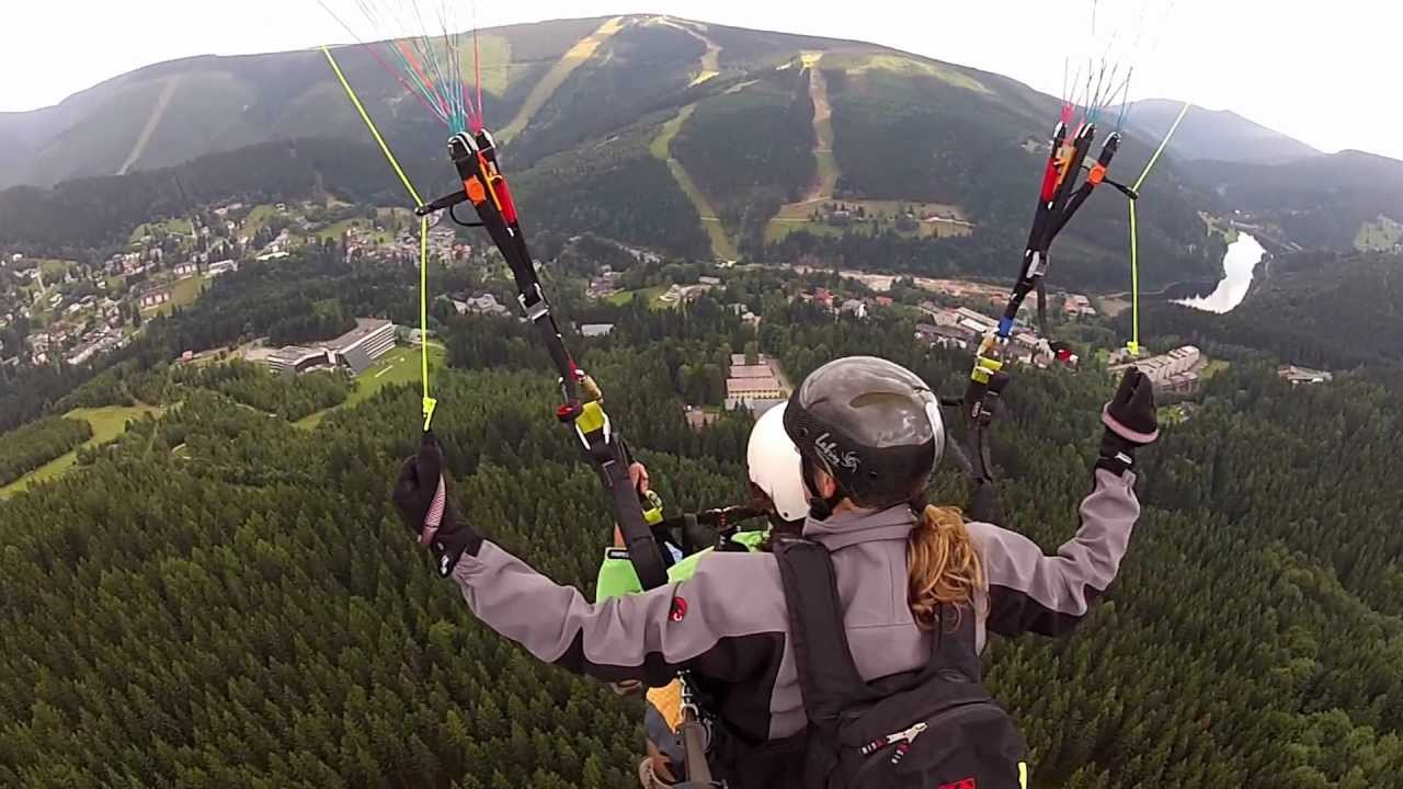 Špindlerův Mlýn - tandem paragliding