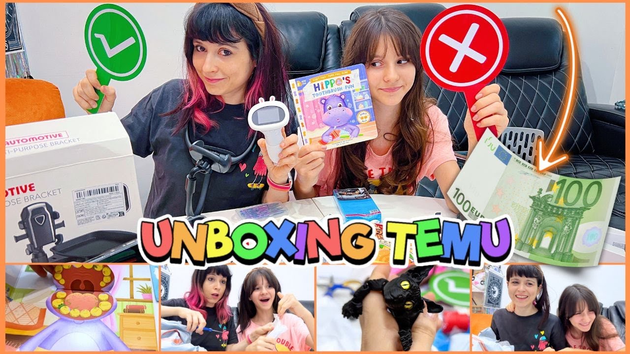 👉 Unboxing Temu Agosto 2025 con Alyssa – 100€ di sorprese assurde!