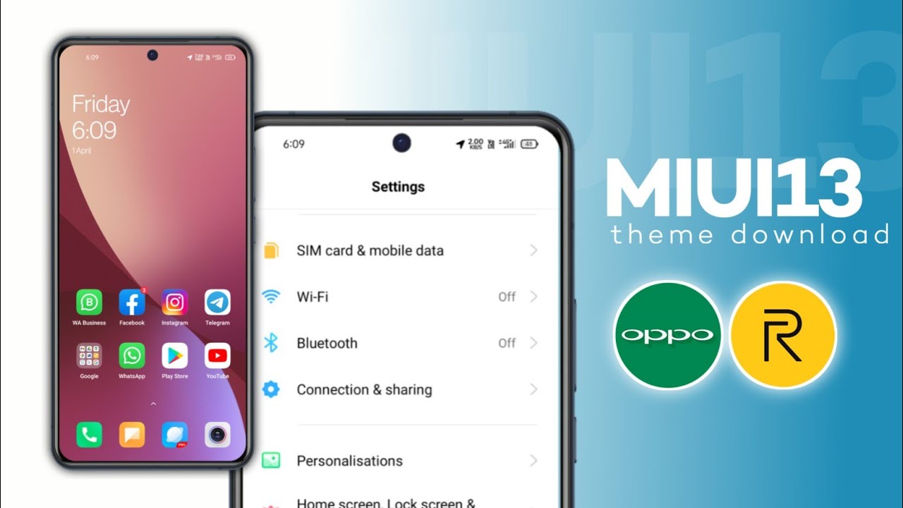 Miui 13 theme,realme,Oppo,,vivo,Pnhone