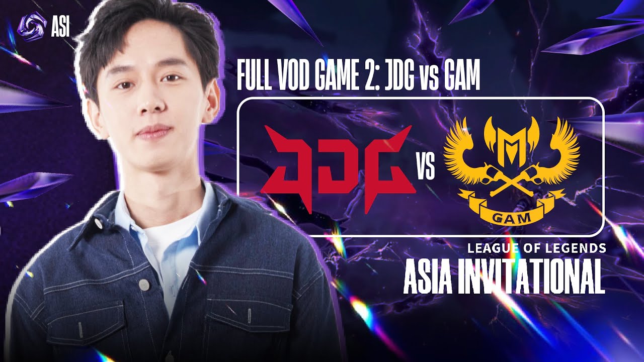 GAM vs JDG GAME 2 | LEVI BÙNG CHÁY - GAM KHÔNG TRẮNG TAY TẠI ASCI 2025